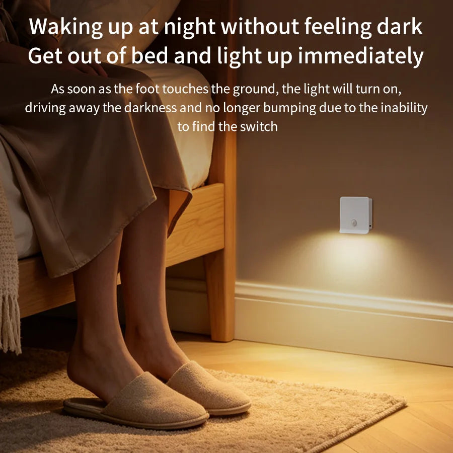 Veilleuse LED à Détecteur de Mouvement – Rechargeable USB-C