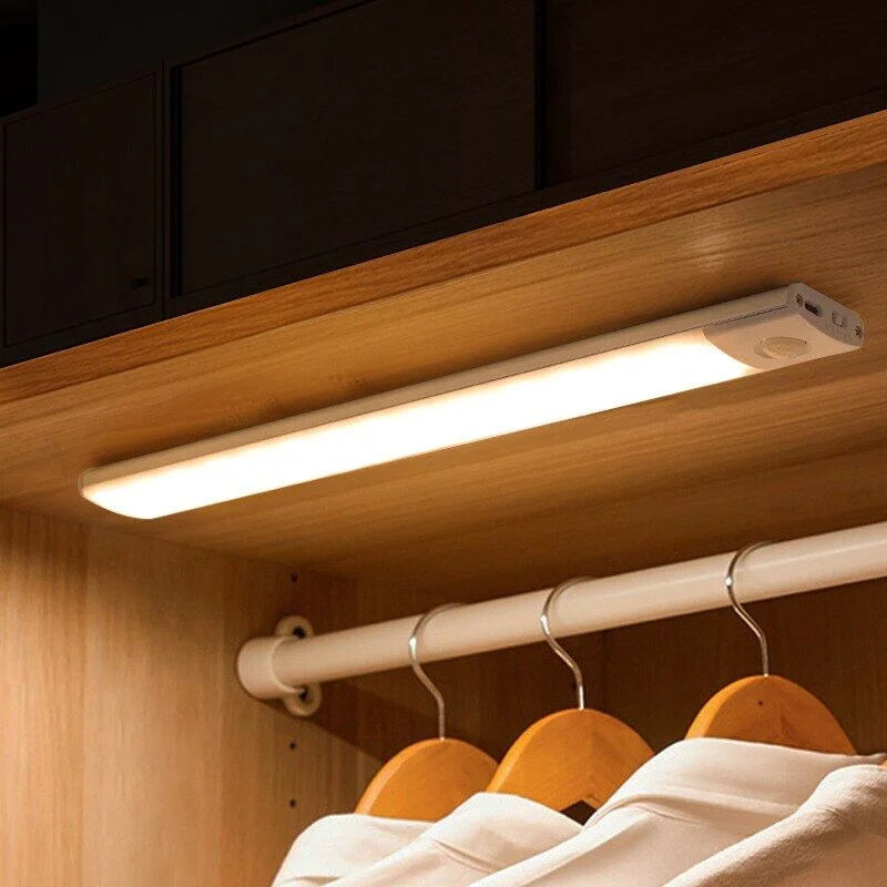 Barre LED à Détecteur de Mouvement – Rechargeable & Sans Fil